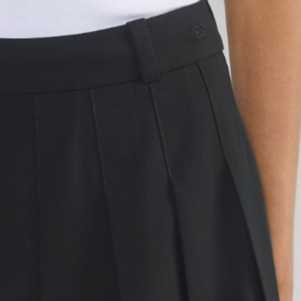 ARITZIA - Sunday Best - Black Olive Micro Pleated High-Waist mini Skirt - Size 4 - Picture 9 of 16